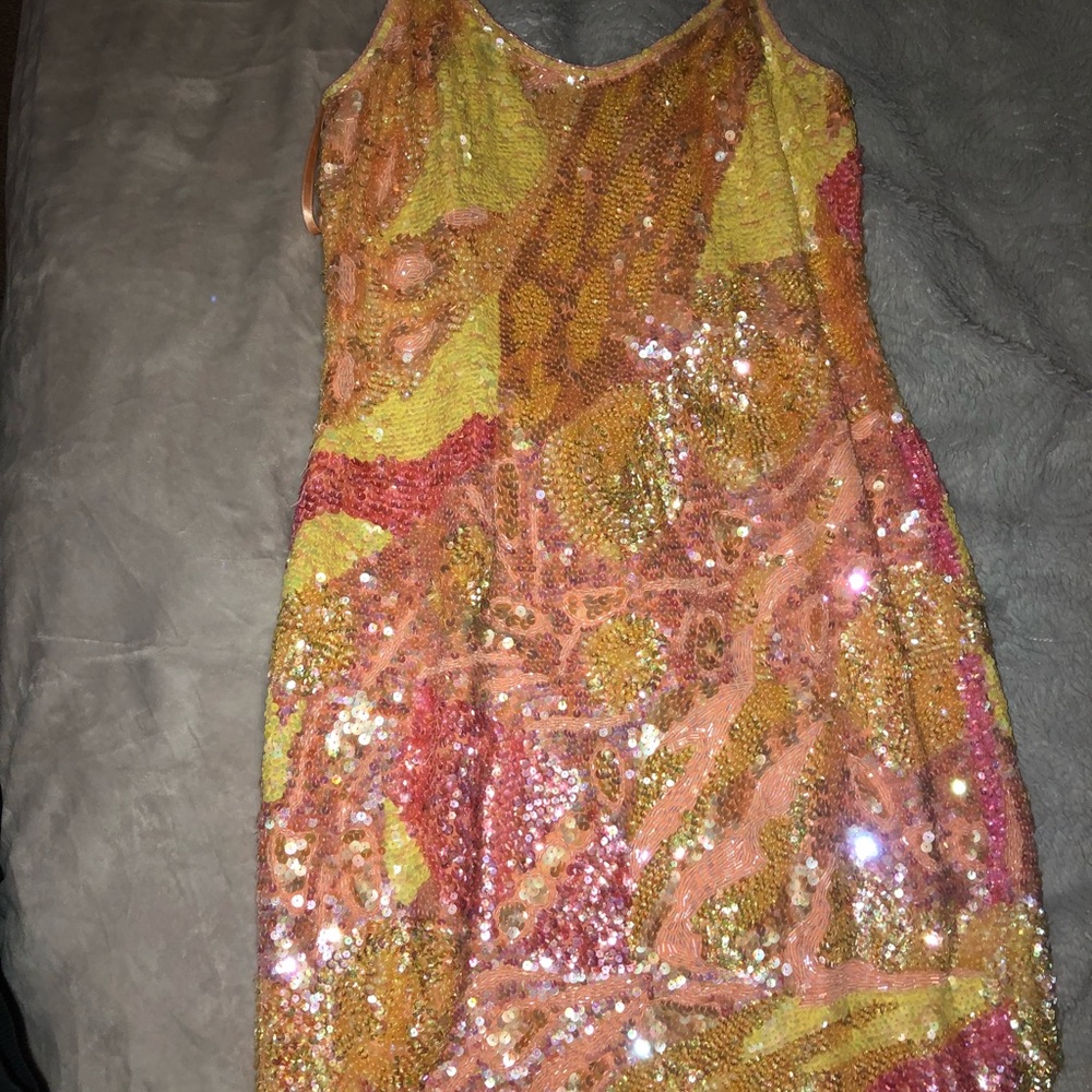 Sequined party dress